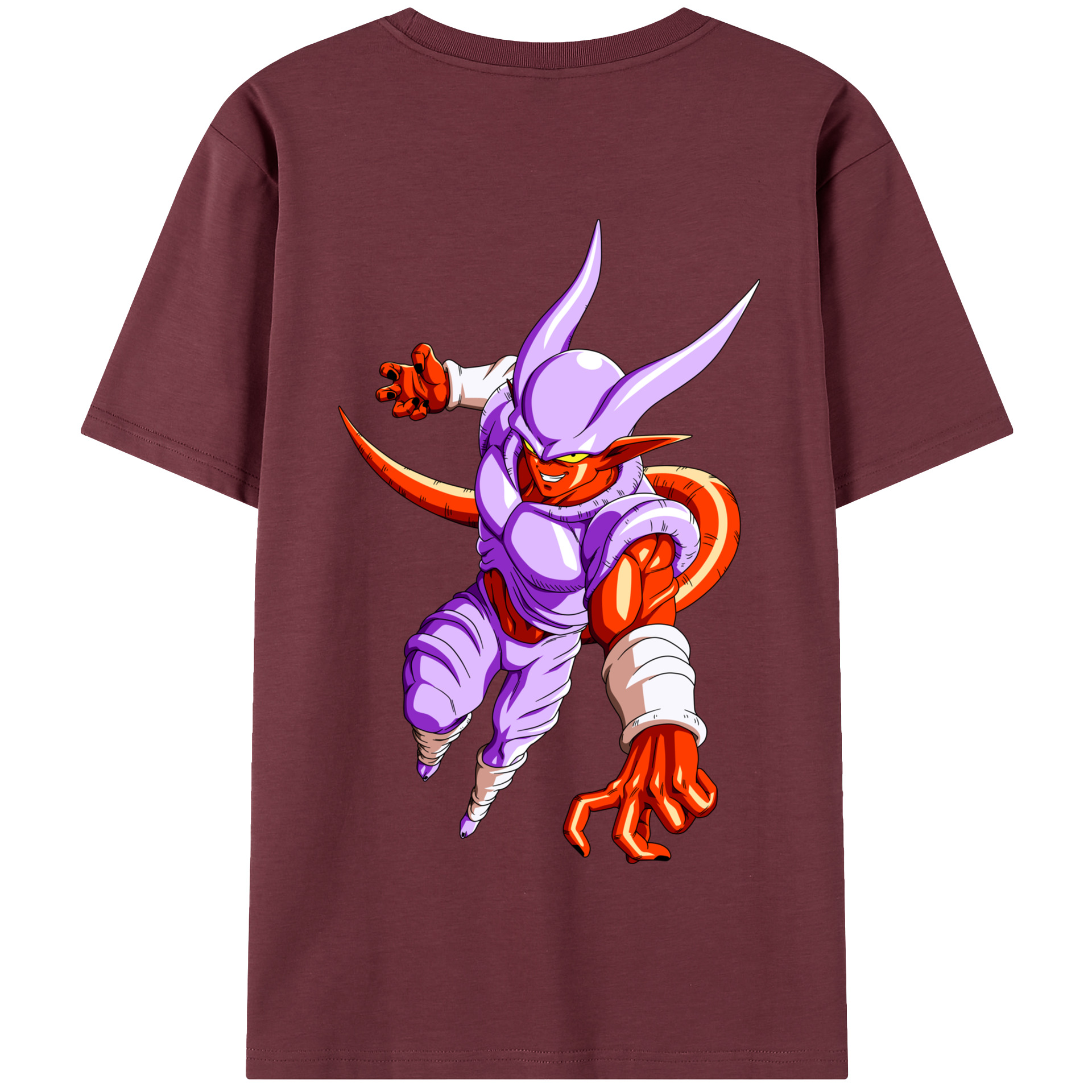 （画像用） ドラゴンボール ジャネンバ DRAGON BALL Janemba 綿100％半袖Tシャツ（背面プリント）